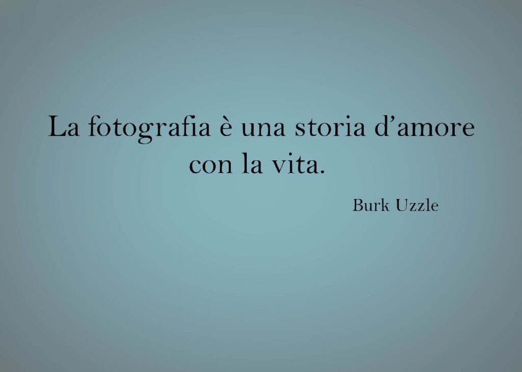 Cosa Pensa Burk Uzzle Della Fotografia Hugo Apolide Photographer